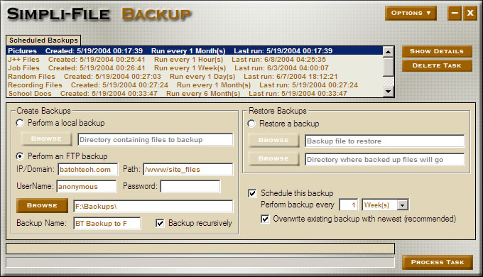 File Backups